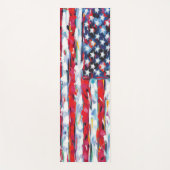 Tapis De Yoga Drapeau américain (Devant)