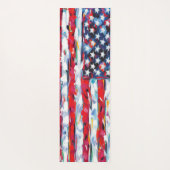 Tapis De Yoga Drapeau américain (Dos)