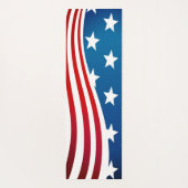 Tapis De Yoga Drapeau américain (Dos)