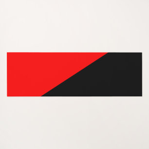 Tapis De Yoga Drapeau anarchiste (Anarchisme)