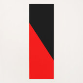 Tapis De Yoga Drapeau anarchiste (Anarchisme) (Devant)