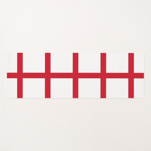 Tapis De Yoga drapeau anglais (Devant (Horizontal))
