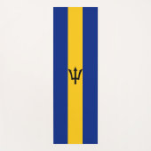 Tapis De Yoga Drapeau Barbade (Devant)