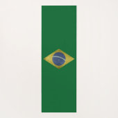 Tapis De Yoga Drapeau brésilien (Dos)