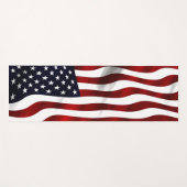 TAPIS DE YOGA DRAPEAU CLASSIQUE AMÉRICAIN (Devant (Horizontal))