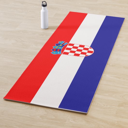 Tapis De Yoga Drapeau croate (Croatie) (En situation)