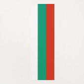 Tapis De Yoga Drapeau de Bulgarie (Devant)
