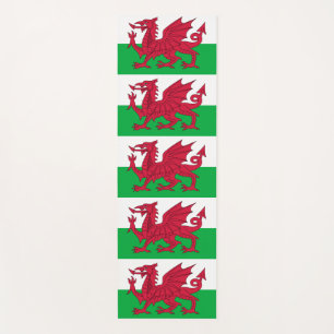 Tapis De Yoga Drapeau de dragon gallois