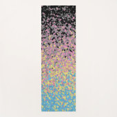 Tapis De Yoga Drapeau de fierté polygender pixelisé funky tripan (Devant)