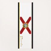 Tapis De Yoga Drapeau de Floride (Devant)