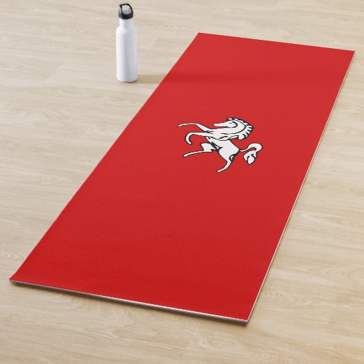 Tapis De Yoga Drapeau de Kent (comté anglais) (En situation)