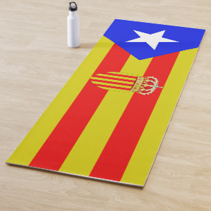Tapis De Yoga Drapeau de la Catalogne