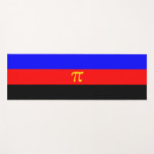 Tapis De Yoga Drapeau de la Fierté polyamérale (Devant (Horizontal))