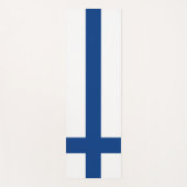 Tapis De Yoga Drapeau de la Finlande (Devant)
