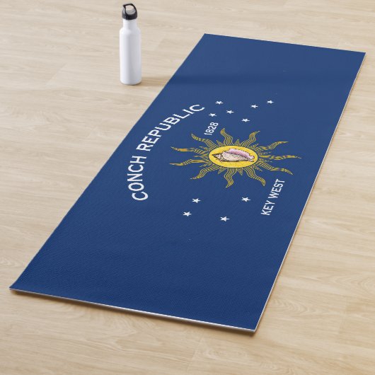 Tapis De Yoga Drapeau de la République des Conques (En situation)