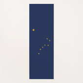 Tapis De Yoga Drapeau de l'Alaska (États-Unis) (Alaska) (Devant)