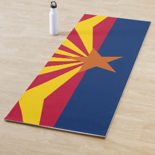 Tapis De Yoga Drapeau de l'Arizona