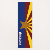 Tapis De Yoga Drapeau de l'Arizona (Devant)