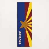 Tapis De Yoga Drapeau de l'Arizona (Dos)