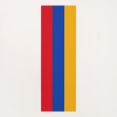 Tapis De Yoga Drapeau de l'Arménie (Dos)