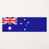 Tapis De Yoga Drapeau de l'Australie (Devant (Horizontal))