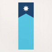 Tapis De Yoga Drapeau de l'État du Minnesota (Dos)