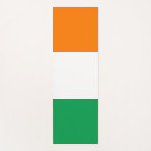 Tapis De Yoga Drapeau de l'Irlande (Devant)