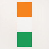 Tapis De Yoga Drapeau de l'Irlande (Dos)