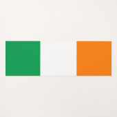 Tapis De Yoga Drapeau de l'Irlande (Devant (Horizontal))