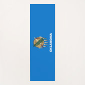 Tapis De Yoga Drapeau de l'Oklahoma (État des États-Unis) (Devant)