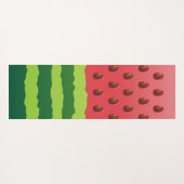 Tapis De Yoga Drapeau de pastèque (Dos (Horizontal))