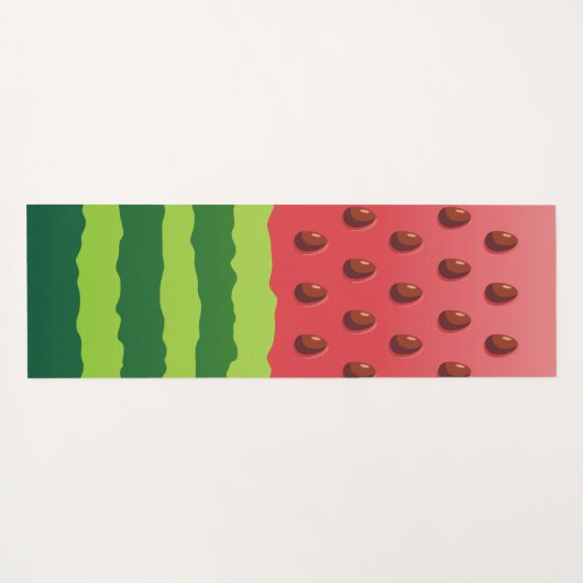 Tapis De Yoga Drapeau de pastèque (Dos (Horizontal))