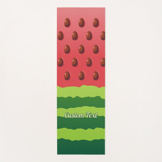 Tapis De Yoga Drapeau de pastèque (Devant)
