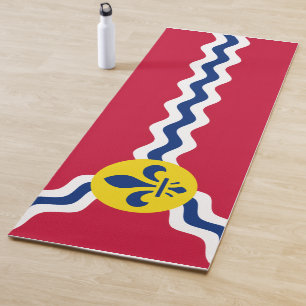 Tapis De Yoga Drapeau de St. Louis, Missouri