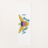 Tapis De Yoga Drapeau des îles Vierges américaines (Devant)