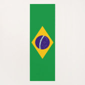 Tapis De Yoga Drapeau du Brésil (Dos)