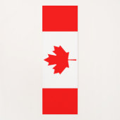 Tapis De Yoga Drapeau du Canada (Devant)