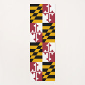 Tapis De Yoga Drapeau du Maryland (États-Unis) (Devant)
