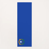 Tapis De Yoga Drapeau du Nevada (États-Unis) (Devant)