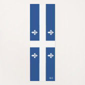 Tapis De Yoga Drapeau du Québec, Canada (Devant)