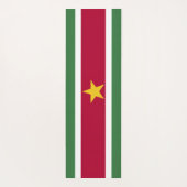 Tapis De Yoga Drapeau du Suriname (Dos)