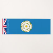 Tapis De Yoga Drapeau du Yorkshire (Royaume-Uni) (Devant (Horizontal))