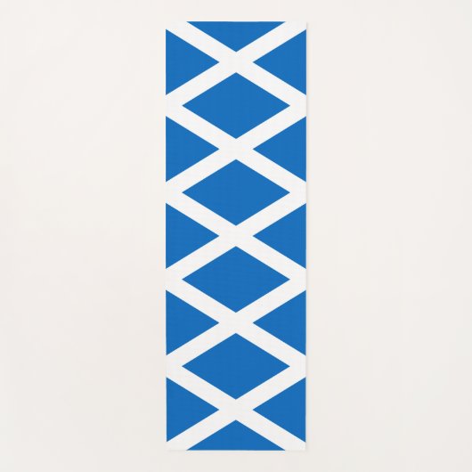 Tapis De Yoga Drapeau écossais (Devant)