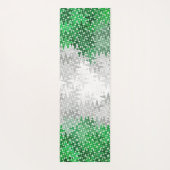 Tapis De Yoga Drapeau Grayromantic Fierté Trippy Abstrait (Dos)