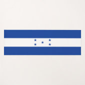 Tapis De Yoga Drapeau hondurien (Honduras) (Devant (Horizontal))