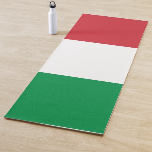 Tapis De Yoga Drapeau italien (Italie) (En situation)