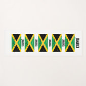 Tapis De Yoga DRAPEAU JAMAÏCAIN Personnalisé (Devant (Horizontal))