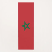 Tapis De Yoga Drapeau marocain (Maroc) (Devant)