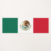 Tapis De Yoga Drapeau mexicain (Mexique) (Devant (Horizontal))