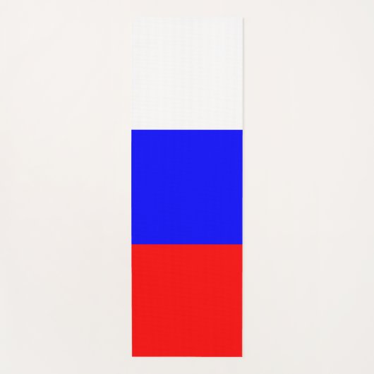 Tapis De Yoga Drapeau patriotique de RUSSIE (Devant)